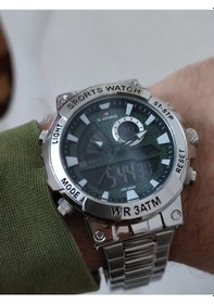 Resim Naviforce Erkek Kol Saati Çift Kordonlu Dijital & Analog 2101 