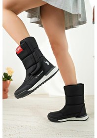 Resim U.S. Polo Assn. Clark 3pr Siyah Kadın Kar Botu-siyah Siyah 