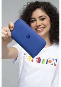 Resim United Colors Of Benetton Kadın Cüzdan Bnt 764 Saks Mavi Saks Mavi 