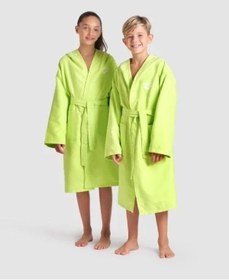 Resim ARENA Zeal Jr Robe /Arctic Lime White Çocuk Bornozu 009042610 