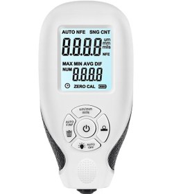 Resim "hw-300 Boya Ve Kaplama Kalınlık Ölçer - Otomatik Sıcaklık Düzeltmeli, 3 Prob Modlu, Lcd Ekranlı" 