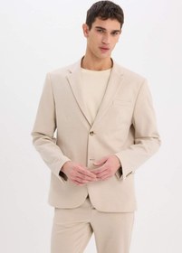 Resim DeFacto Modern Fit Astarlı Düğmeli Blazer Ceket C5990AX24AU 