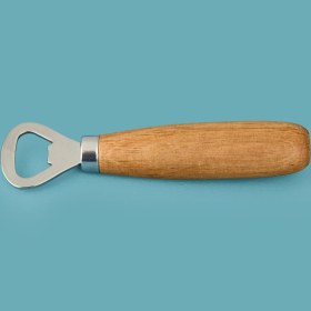 Resim Mien Akasya Kulplu Açacak - Kahverengi - 15 cm 