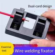 Resim ZHGEE Çift Kart Tasarımı Tel Kaynakçı Fixatör Aracı - Yüksek Dirençli Anti- Yaşlama Özellikli saç tokası, PCB Kablolama İçin Temel DIY Lehimleme Kiti, Pil Gerektirmez, Lehimleme İstasyonu | Çift Kart Tasarımı | Dayanıklı Yapı, Lehimleme İstasyonu, Kaynak İstasyonu, Lehimleme Standı, Lehimleme Üçüncü El, Demir ve Alüminyum İçin Elektrikli Lehim, Kaynak Aksesuarı, Kaynak Aracı, Kaynak Kelepçesi, Kaynak, Kaynak için Manyetikler 