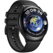 Resim Haino Teko RW32 Watch 4 Pro Curved Amoled Ekran Android İos HarmonyOs Uyumlu Akıllı Saat Siyah 