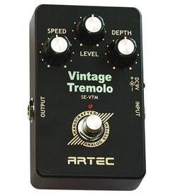 Resim Artec SE-VTM Vintage Tremolo | Elektro Gitar Klasik Dalga Efekt Pedalı 