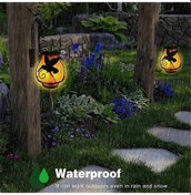 Resim Açık Hava Fenerleri Alevli Işıklarla Güneş Enerjili Fener Açık Hava Işıkları, Bahçe Dekoru İçin Su Geçirmez Asılı Güneş Enerjili Fenerler 