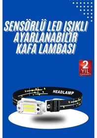 Resim Mey İthalat Kafa Lambası, Su Geçirmez Kafa Feneri 3 Mod Aydınlatma Diğer 