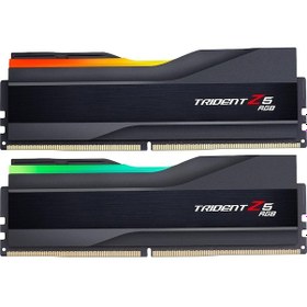 Resim G.Skill F5-7600J3848F24GX2-TZ5RK 48 GB (2x24) Trident Z5 RGB 7600 MHz CL38 DDR5 Ram 