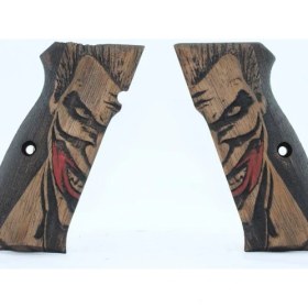 Resim Cz 75B 85B Joker Figürlü Tabanca Kabzesi T94 