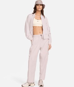 Resim Nike Sportswear Essential Kargo Pantolon - Mor / 