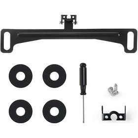 Resim Hightower Universal Araç Geri Görüş Kamerası Plaka Braketi, Paslanmaz Çelik 1 Set 