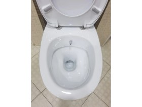 Resim Serel Basic 52 cm Asma Klozet+Serel Fulya Akdeniz Thermoplast Klozet Kapağı 