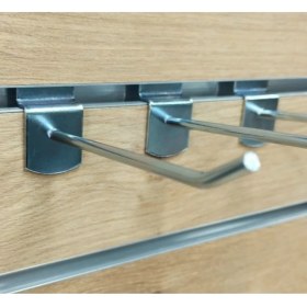 Resim PremiumPort 15 cm 30 Adet Kanallı Kanca Seti, Raf ve Aksesuarları Için Uygun 