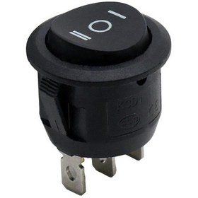 Resim Ic-134 Yuvarlak Işıksız On-off-on 3p Anahtar-179339 