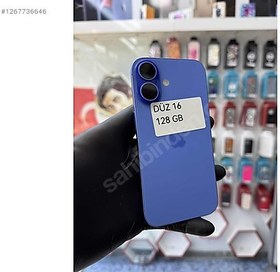 Resim Apple iPhone 16 İkinci El YD | 128 GB | Laciverttaş 