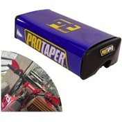 Resim Hightower Mavi Honda Aprilia Yamaha Motosiklet Çapraz Kayışlı Dayanıklı Esnek Tutamak Pedi 