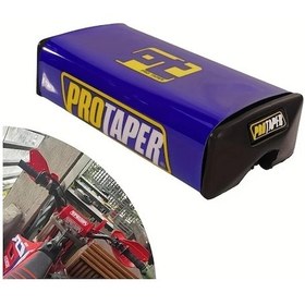 Resim Hightower Mavi Honda Aprilia Yamaha Motosiklet Çapraz Kayışlı Dayanıklı Esnek Tutamak Pedi 