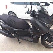 Resim Xmax Pcx Nmax Forza Büyük Scooter Motosiklet Siyah Sele Kılıfı 