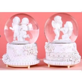 Resim Işıklı Kar Küresi Küçük Boy 