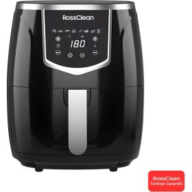 Resim RossClean Cook Fresh 5,5l Dijital Airfryer Fritöz 
