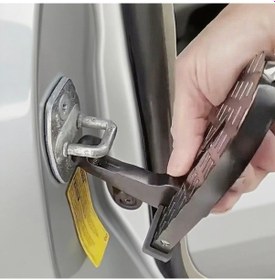 Resim Dashanshop Siyah Dayanıklı Alüminyum Alaşım Araç Kapı Eşiği Acil Çıkış Tutamacı 