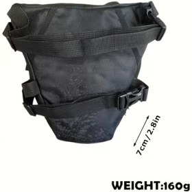 Resim Dainese bacak çantası motorcu 