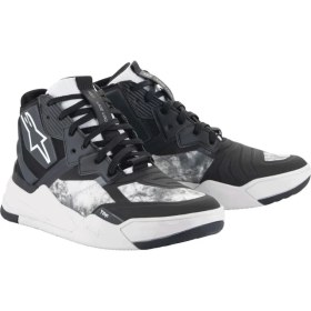 Resim Alpinestars Speedflight Korumalı Motosiklet Botu Siyah Beyaz 