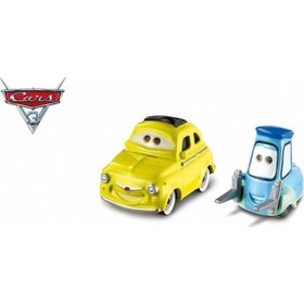 Resim Disney Pixar Cars Luigi & Guido DXV29 FJH93 Lisanslı Ürün 