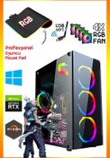 Resim DMC N258 (PUBG,GTA 5 ) AMD Ryzen 5 3600 16GB RAM,512GB SSD,RTX3050 Masaüstü Oyuncu Bilgisayarı 