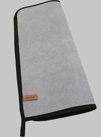 Resim Hamur Microfiber Bulasik Kurutma Mati Kurulama Bezi Kurutma Örtüsü Tezgah Üstü Gri 