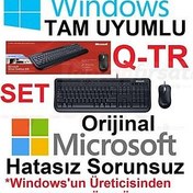 Resim Microsoft Wired Desktop 600 USBKablolu Klavye Mouse Set 3J2-00018 