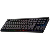 Resim Logitech G515 Lightspeed TKL Tactile Switch İngilizce RGB Kablosuz Oyuncu Klavye 