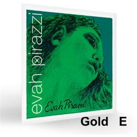 Resim Pirastro 419521 Keman Tel Seti - Evah Pirazzi (altın E-mi) 4/4 Kemanlarla Tam Uyumlu (profesyonel - Standart Seri) | Yeşil Paket Serisi, Altın Kaplama Çelik E Teli İle Parlak Ve Baskın Tizler | Ölçü: 4/4 Kemanlar İçin (4'lü Tam Takım Set) 