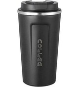 Resim Artfulabode Termos Taşınabilir Sızdırmaz, Mat Siyah Geeroyoo Dokunmatik Çelik Akıllı 510ml/380ml - Sa Siyah 