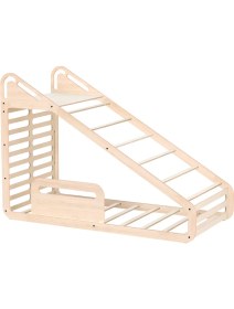 Resim Mamatoyz Montessori Karyola Bebek Yatağı Natürel Ahşap - Aksesuarlar Dahil Değildir - 