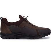 Resim Tamer Tanca Erkek Hakiki Deri Kahverengi Nubuk Sneakers & Spor Ayakkabı 