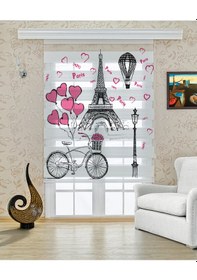 Resim Perdecizade Enxboy Pembe Bisikletli Dijital Baskılı Zebra Perde-cocuk Odası-stor Perde Tyc5c53e48367f3b3ee81a900 Renkli 