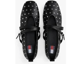 Resim Tommy Hilfiger Kadın Siyah Babet 