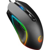 Resim Rampage Alpor Rgb Mouse Drag Click 12800 Dpi Gaming Mouse Oyuncu Mouse Makrolu Örgü Kablo 