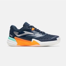 Resim Joma Trols2603c Roland Toprak Kort Erkek Tenis Ayakkabısı Lacivert/turuncu 