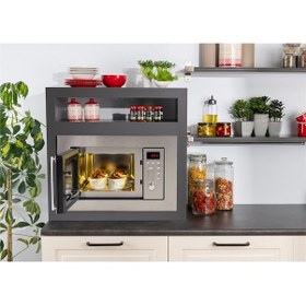 Resim Vestel AMD-2011 X 1000 W 20 lt Ankastre Mikrodalga Fırın 