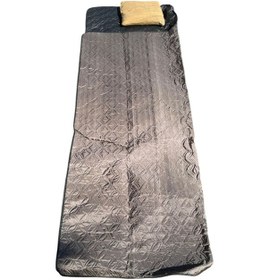 Resim Yastıklı Kamp Uyku Tulumu Su Geçirmez Taşınabilir Outdoor Kahverengi 