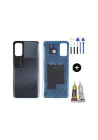 Resim Xiaomi Poco Pocophone M3 Pro Uyumlu Arka Pil Kapağı Siyah + Montaj Seti Çok Renkli 
