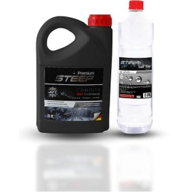 Resim Steep Coollife Antifriz -42 Derece Kırmızı 3 Lt Pure Water Saf Su 1 Lt Diğer 
