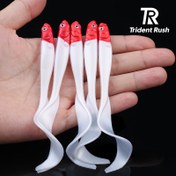 Resim 4 adet kıvrılmış kuyruklu yumuşak balıkçılık yemi - Gerçekçi yüzme yemi, Tuzlu ve tatlı su balıkçılığı için Toksik Olmayan, Bass, Trout, Pike, Perch, Catfish için İdeal - Balıkçılık Aksesuarları (4 adet), Balıkçılık Yemleri ve Yemleri, Gerçekçi Tasarım, Esnek Yem, Balıkçı Ekipmanları, Trout Balıkçıları, Yüksek Kaliteli Yem, Spor Balıkçıları 