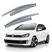 Resim Volkswagen Golf 7 Krom Çıtalı Cam Rüzgarlığı 