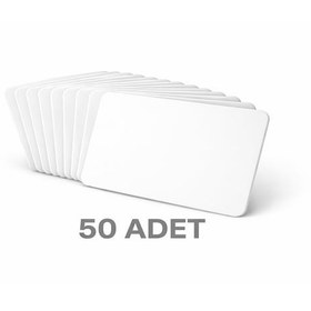 Resim Rfgate Nfc Dijital Kartvizit Ntag215 Beyaz - 50 Adet 