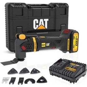 Resim Storemax DX41 18VOLT/4.0AH Li-Ion Tek Akülü Kömürsüz Profesyonel Çok Amaçlı Devir Ayarlı Raspalama+14 Adet Aksesuar 