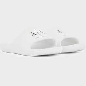 Resim Armani Exchange Logolu Terlik Erkek TERLİK XM002744 AF23456 M0028 